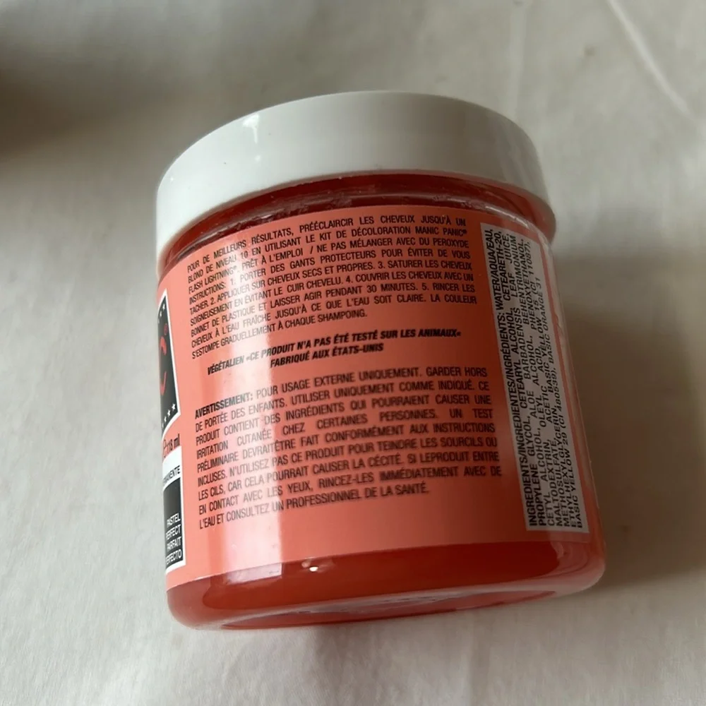 Manic Panic Dye Hard Amplified Creamtone Temporary Hair Coloring-Set of 3-  New